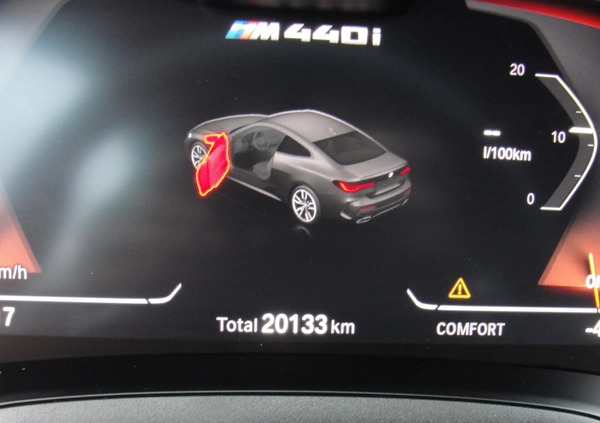 BMW Seria 4 cena 139800 przebieg: 20000, rok produkcji 2021 z Glinojeck małe 137